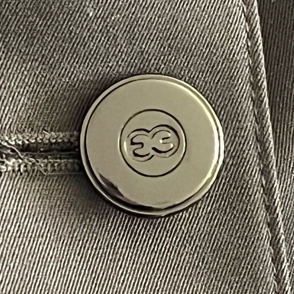 ESCADA Vintage Single Breasted Deep Navy 3 Button Blazer Size 34/XS - Picture 11 of 12